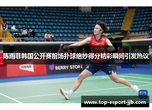 陈雨菲韩国公开赛前场扑球绝妙得分精彩瞬间引发热议